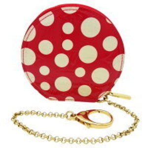 Louis Vuitton Porte Monnaie Chapeau Rouge Vernis Case Red White